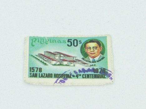 Postzegel - Pilipinas 50S - 1578 San Lorenzo Hospital - 4th Centennial - 0