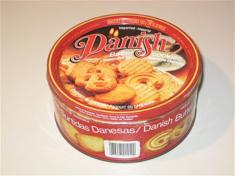 Danish Butter Cookies Doos - 1985/86 - 1