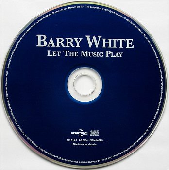 CD - Barry White - Let the music play - 1
