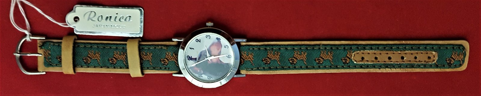 DAMES HORLOGE AFBEELDING DOBERMANN ( NIEUW ) - nr. 1