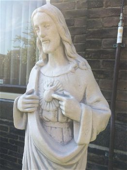 tuinbeeld , Heilig beeld , Here Jezus Christus - 4