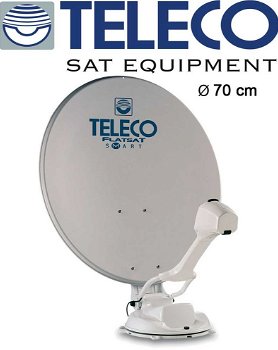 Teleco Flatsat SKEW Easy BT 70 SMART, P16 SAT, Bluetooth - 0