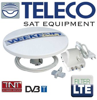 Teleco WEEKEND DVB-T2 Antenne Omnidirectioneel LTE/4G op=op - 0
