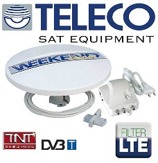 Teleco WEEKEND DVB-T2 Antenne Omnidirectioneel LTE/4G op=op