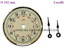 = Wijzerplaat jaarpendule = Koma =47690