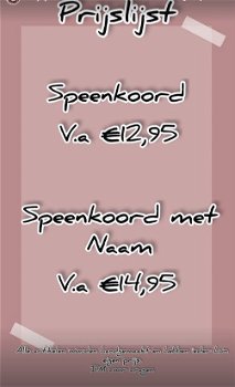 Speenkoord Yuna - 1