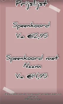 Speenkoord en bijtring set Jace - 2