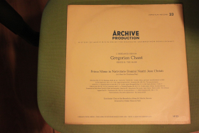 36f - lp - chor der monche der benediktiner-erzabtei st.martin beuron - pater dr.maurus pfaff - greg - Afbeelding 2