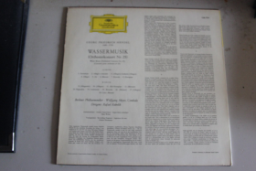 32a - lp - berliner philharmoniker - rafael kubelick - george friedrich handel - wassermusik - dgg - Afbeelding 2