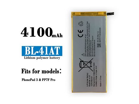 Limited offer TECNO Tablet PC Batteries BL-41AT 4100mAh For TECNO battery pack - 0