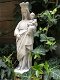 Heilige Maria met kindje Jezus , tuinbeeld - 2 - Thumbnail