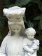 Heilige Maria met kindje Jezus , tuinbeeld - 4 - Thumbnail