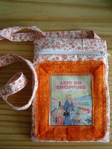 Schoudertas(je) thema; Winkelen / Let's Go Shopping