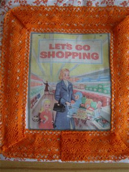 Schoudertas(je) thema; Winkelen / Let's Go Shopping - 1