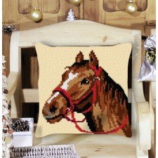 Borduurpakket KUSSEN PAARD NIEUW !
