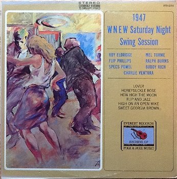 LP - Roy Eldridge - 1947 WNEW Saterday Night Swing Session - 0