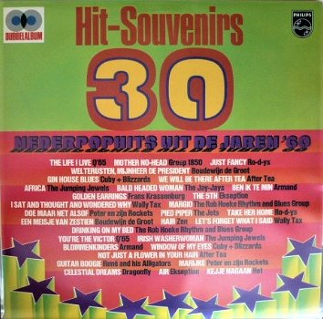 2-LP - Hit-souvenirs - Nederpop uit de jaren 60 - 0