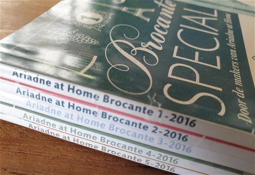 Ariadne at Home Brocante ~ 2016 ~ 5 losse nummers - 1