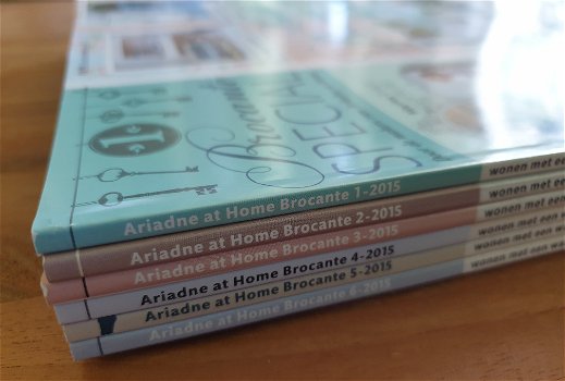 Complete jaargang ~ Ariadne at Home Brocante ~ 2015 (6 nrs) - 1