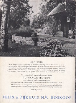 Felix & Dijkhuis, prijscourant 1954/1955, sierplanten - 1