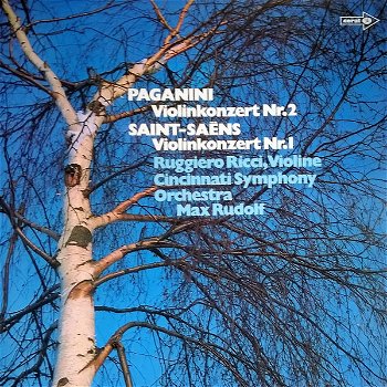 LP - Paganini - Saint Saëns - Viool Riggiero Ricci - 0