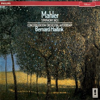 LP - Mahler, Symphony no. 1 - Bernard Haitink - 0