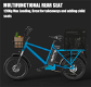 DUOTTS C20 Electric Bike Cargo Bike 48V 15Ah Removable Battery 500W - 4 - Thumbnail