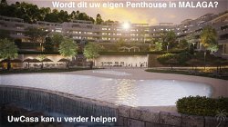 Uw eigen nieuwe Penthouse in MALAGA met veel en eigen garageplek