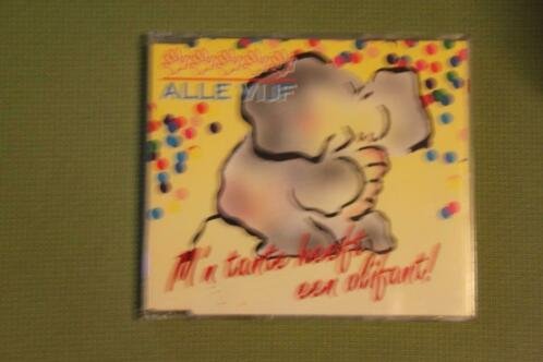 226l - cd single - alle vijf - m n tante heeft een olifant - nr. 1