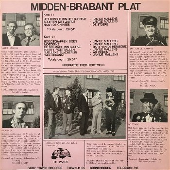 LP - Midden-Brabant Plat - 1