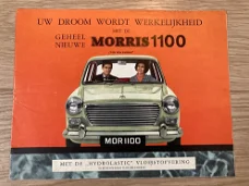 Mooie brochure MORRIS 1100 1964 (D741) 