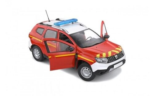 1:18 Solido 1804605 Dacia Duster MK2 Pompiers Fire Depart - 0