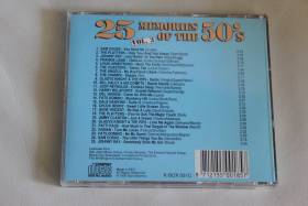 237t - cd - 25 memories of the 50 s - vol. 3 - Afbeelding 2