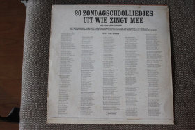 9p - lp - 20 zondagsschoolliedjes uit wie zingt mee - sunderland - Afbeelding 2