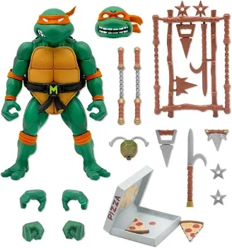 Super 7 Teenage Mutant Ninja Turtles Action Figure set Wave 3 - 4