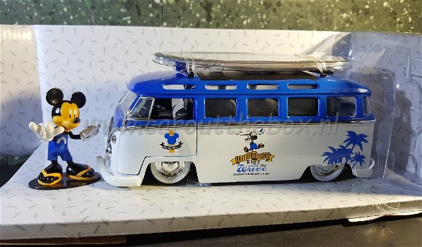 Mickey Mouse & VW T1 bus 1:24 Jada - 0