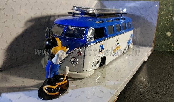 Mickey Mouse & VW T1 bus 1:24 Jada - 1