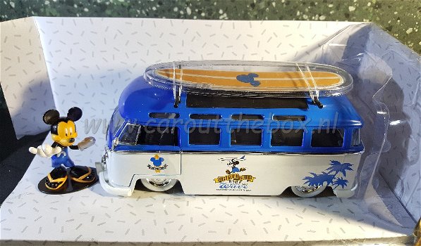 Mickey Mouse & VW T1 bus 1:24 Jada - 2