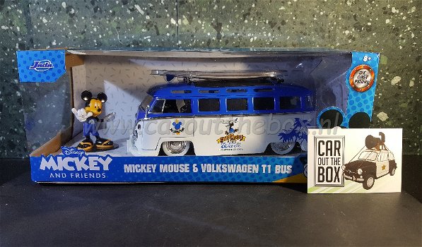 Mickey Mouse & VW T1 bus 1:24 Jada - 4
