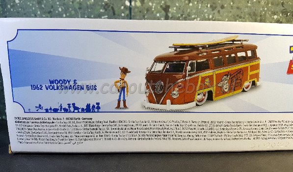 Woody & VW T1 bus 1:24 Jada - 3