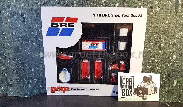 BRE garage tool set 1:18 GMP - 3