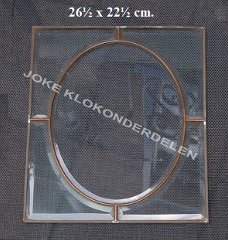 = Glas in koper = oud = 47731