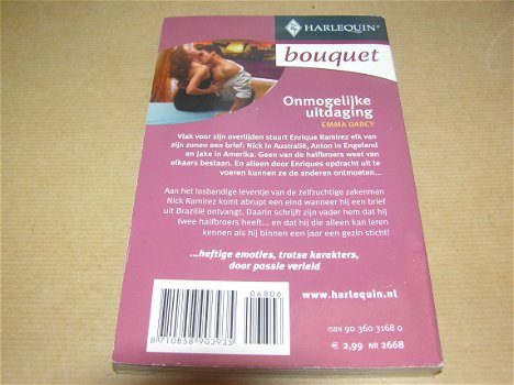 Emma Darcy-Onmogelijke uitdaging Harlequin bouquet nr.2668 - 1