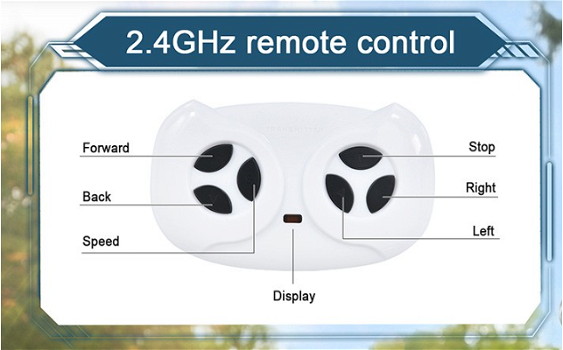 Children's Electric Ride On Car 2 Seats, 2.4 GHz Remote - 5