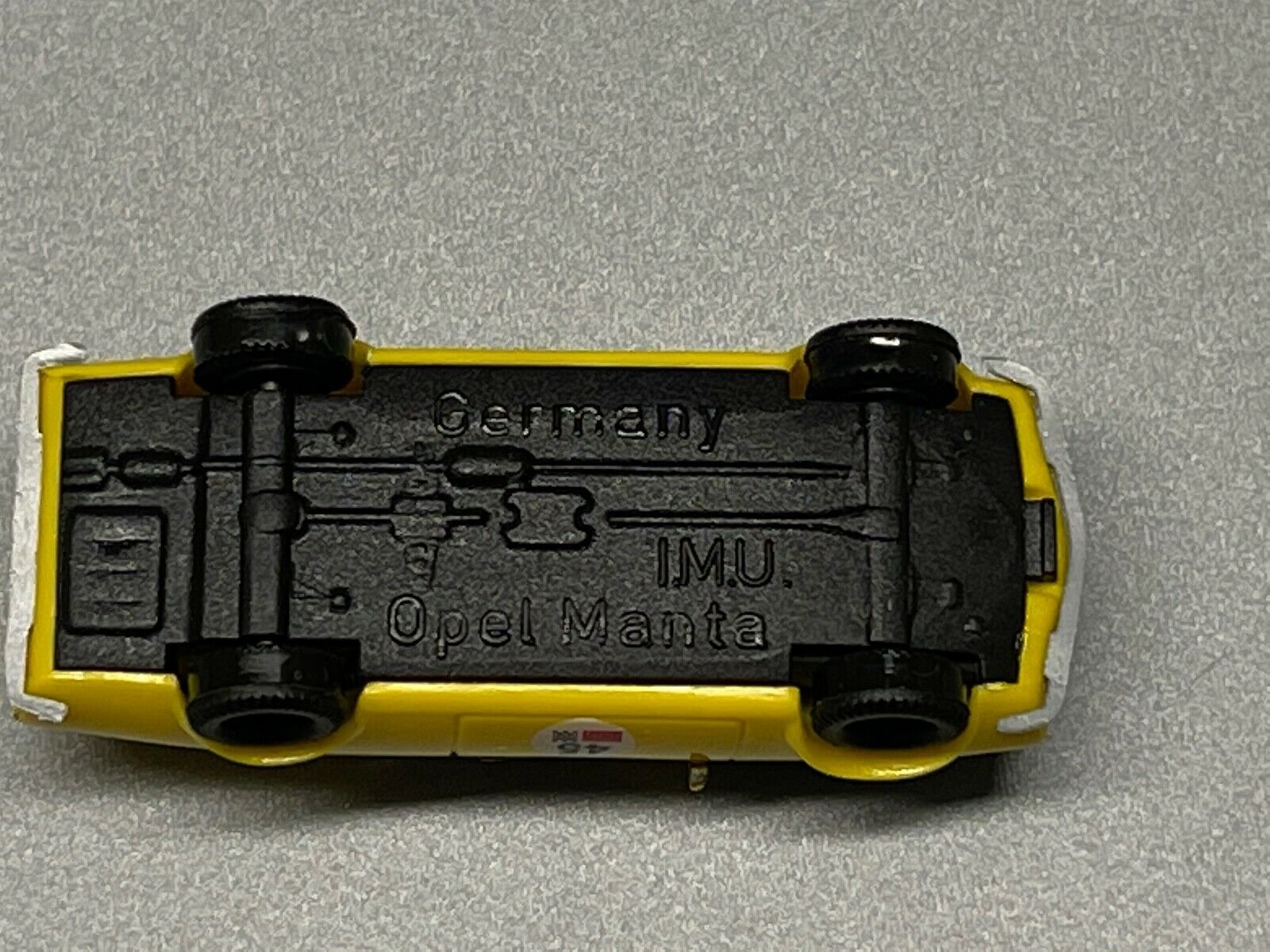 1:87 I.M.U. Opel Manta A #45 Rallye gelb-schwarz 'Mobil' - Afbeelding 4