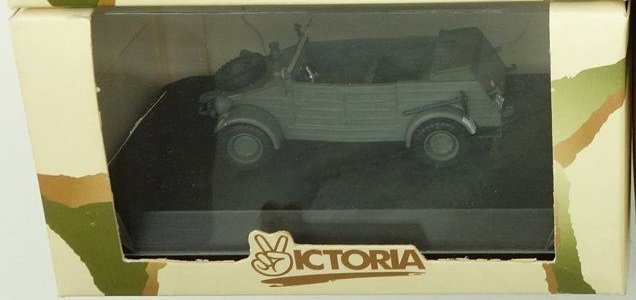 1:43 Victoria VW Volkswagen Kubelwagen Wehrmacht open jeep - 2