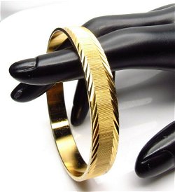 Goudkleurige Monet armband