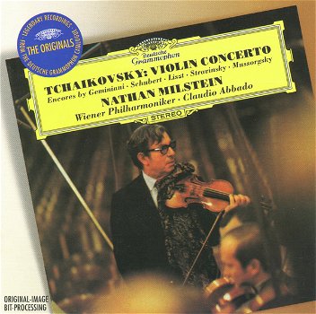 Nathan Milstein - Tchaikovsky - , Wiener Philharmoniker, Claudio Abbado – Violin Concerto • - 0