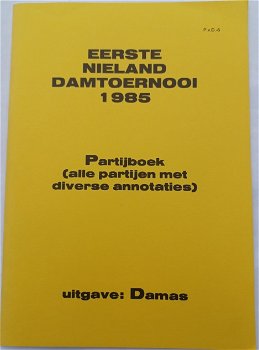 Eerste Nieland damtoernooi 1985 - 0