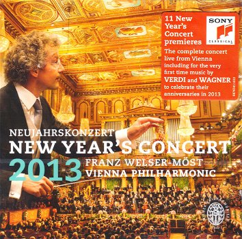 Franz Welser- Möst, Wiener Philharmoniker – Neujahrskonzert/New Year's Concert 2013 (2 CD) Nieuw - 0